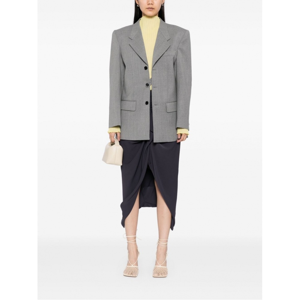 アランポールシングルブレストテーラードジャケット S3WJA01 グレーチャイン