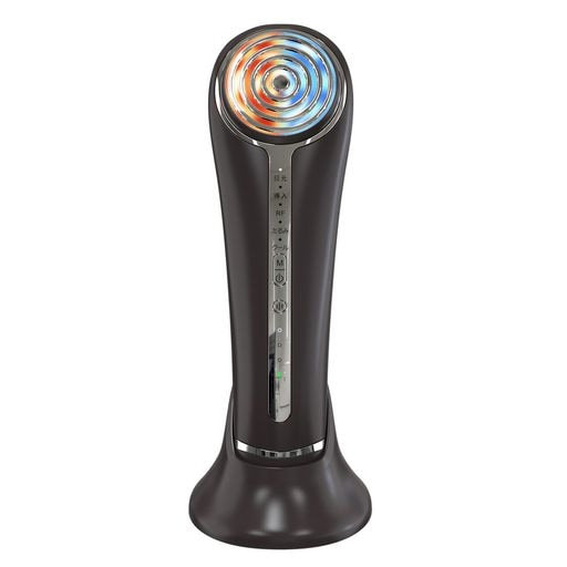 【2024年新モデル】 美顔器 RF美顔器 イオン導入 超音波美顔器 EMS 微電流 4色LED 光エステ 1台多役 イオン美顔器 5種類モード 3段階レベル 超音波振動 肌ケア 口元ケア フェイスケ