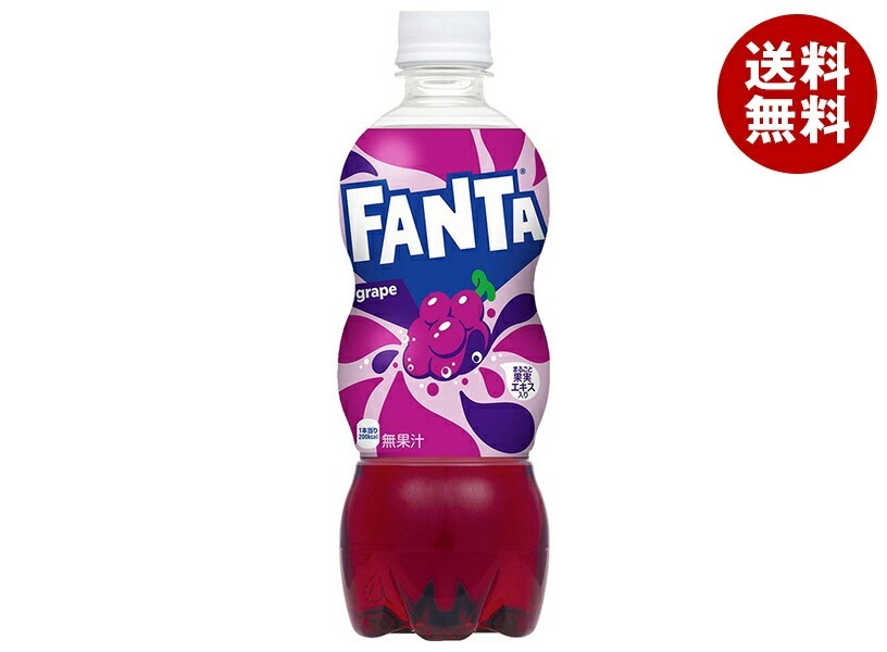 コカコーラ ファンタ グレープ 500mlPET×24本入×(2ケース)