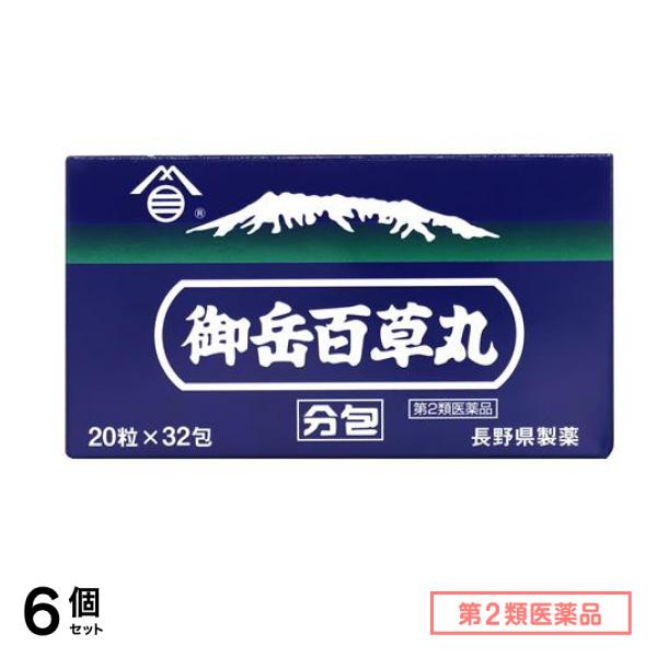 第２類医薬品 長野県製薬 御岳百草丸分包 32包 6個セット