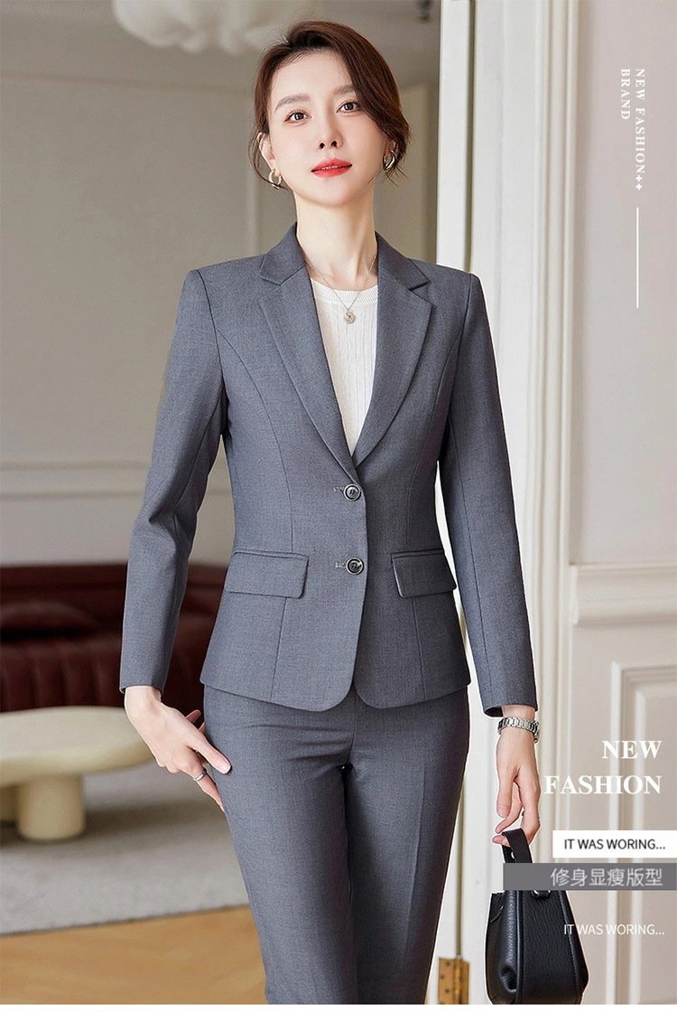 高級 ワークウェア 女性用 秋冬 スーツ ファッション ホテルスタッフ 珠宝店 フロント おしゃれ 6830