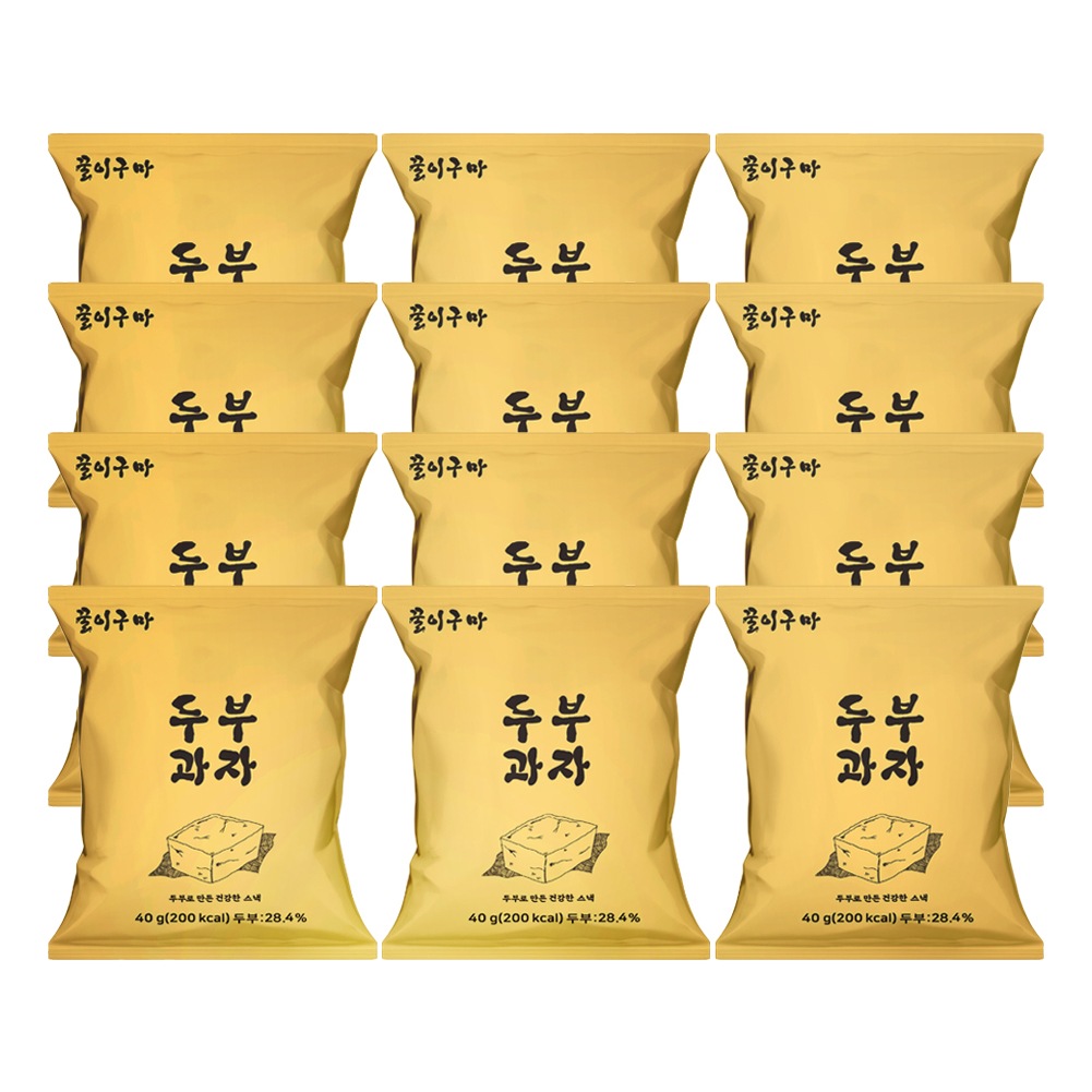 [蜂蜜だね] Savory Tofu Snacks 40g X 12個