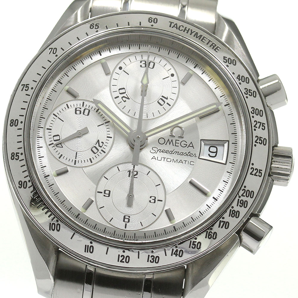オメガ OMEGA 3513.30 スピードマスター デイト クロノグラフ 自動巻き メンズ _844068【中古】