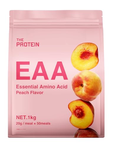 ザプロ EAA パウダー (ピーチ風味) 1kg 国内製造 必須アミノ酸 クエン酸 グルタミン カルニチン 男女兼用 THE PROTEIN(ザプロテイン) 武内製薬