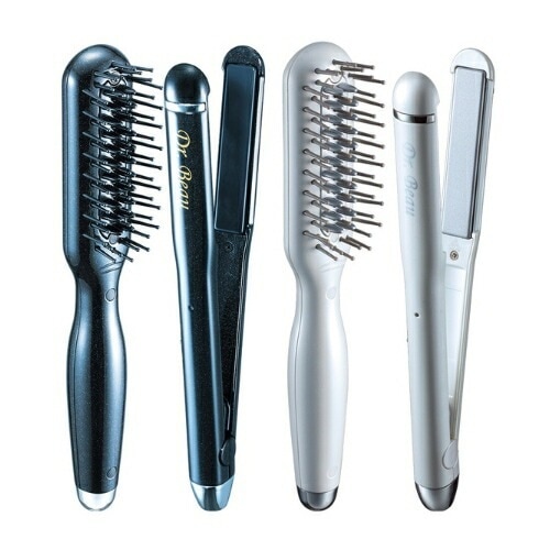 Dr.Beau ドクタービュー グリスター ブラシ&アイロン Glister iron&brush ダイヤモンドパール/ブラックパール DB-GW503 USB