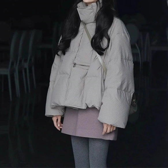 秋冬 ダウンコート レディース ロング ダウンジャケット 韓版 厚手 中綿コート 着痩せ