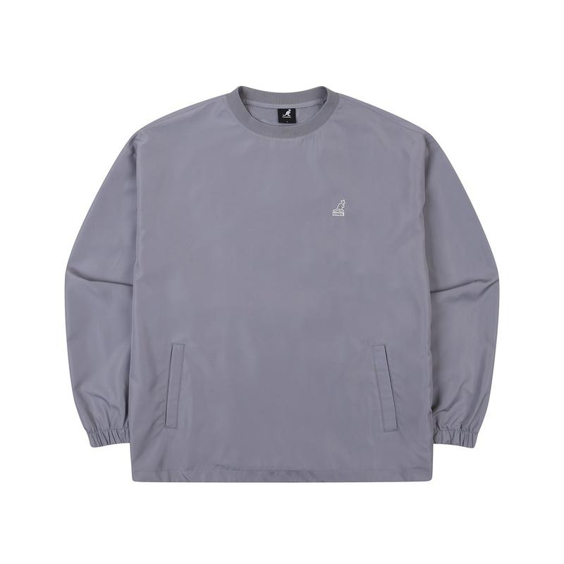 ペンタゴンラウンドネックTシャツ1721グレー