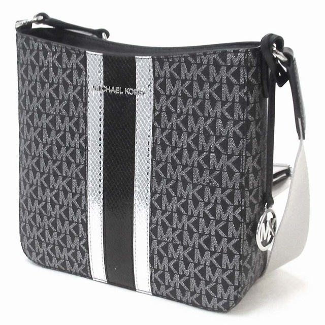 MICHAEL KORS マイケルコース アウトレット ジェット セット トラベル スモール シグネチャー メッセンジャー ショルダーバッグ 35F4STVC5V BLACK