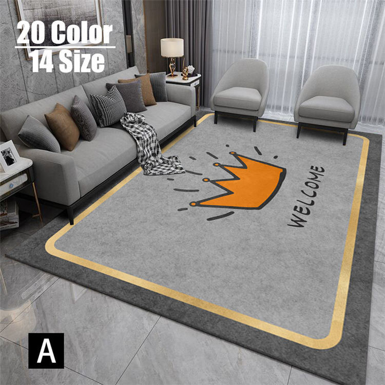 140x0CM 風 大面積 タイルラグ 洗える ラグマット 滑り止め 玄関マット ラグラグ カーペット おしゃれ　オールシーズン ラグ ベッドリビングベッド ラグマット 厚手