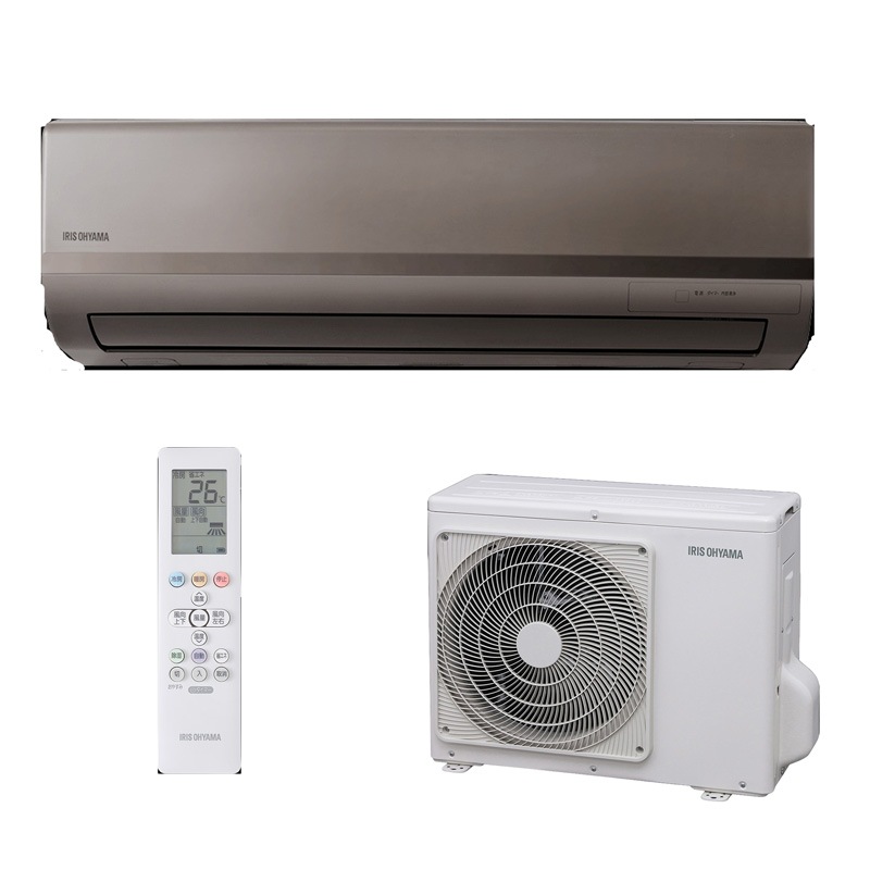 エアコン IRA-2221BR メタリックブラウン 6畳用 2.2kW 省エネ設計モデル