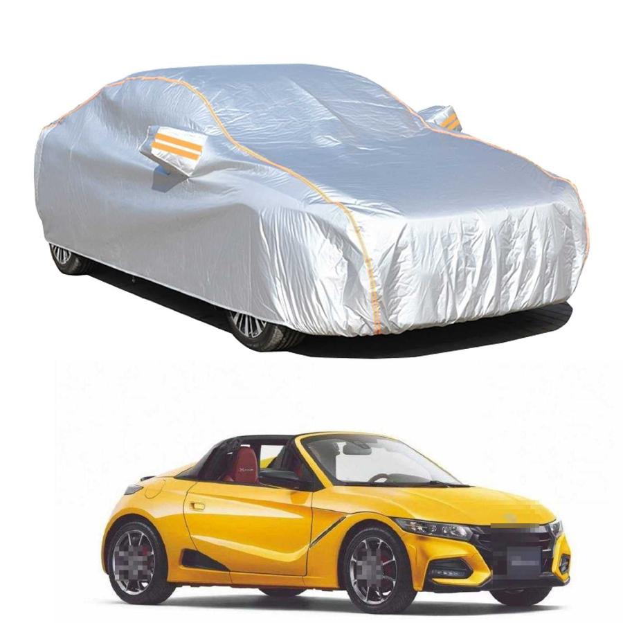 カーカバー に適し ホンダ S660 JW5 2015年4月現行 専用カバー 車カバー ボディーカバー 全天候型UV保護 車 アクセサリー ボディカバー スクラッチ耐性