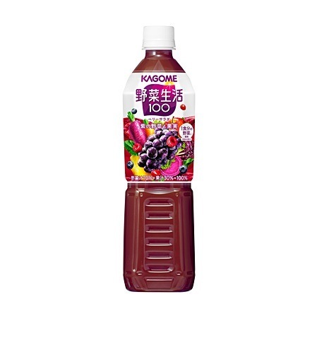 【送料無料】カゴメ 野菜生活100 ベリーサラダ 720ml30本/2ケース