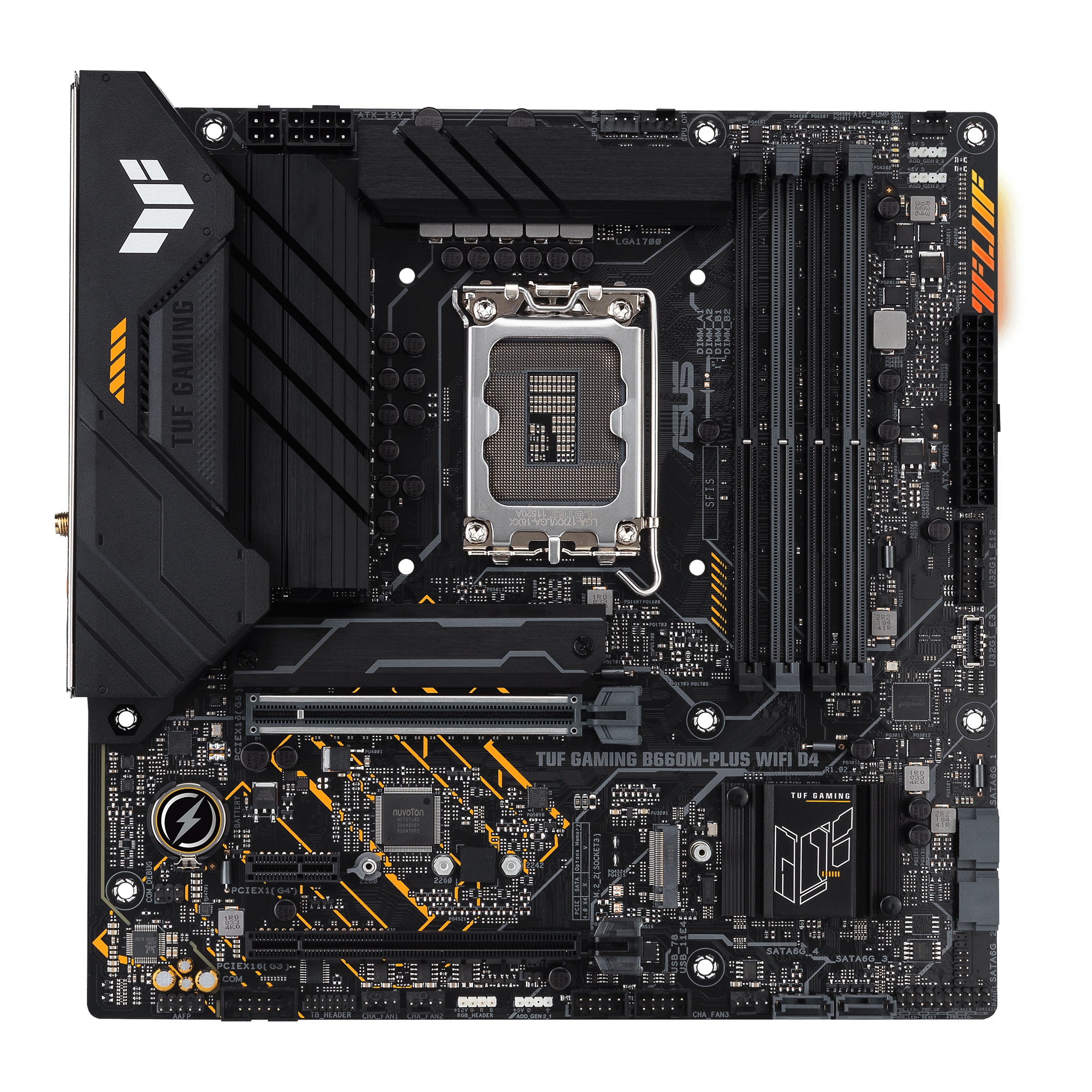 ASUS TUF GAMING B660M-PLUS WIFI D4 LGA 1700 (Intel