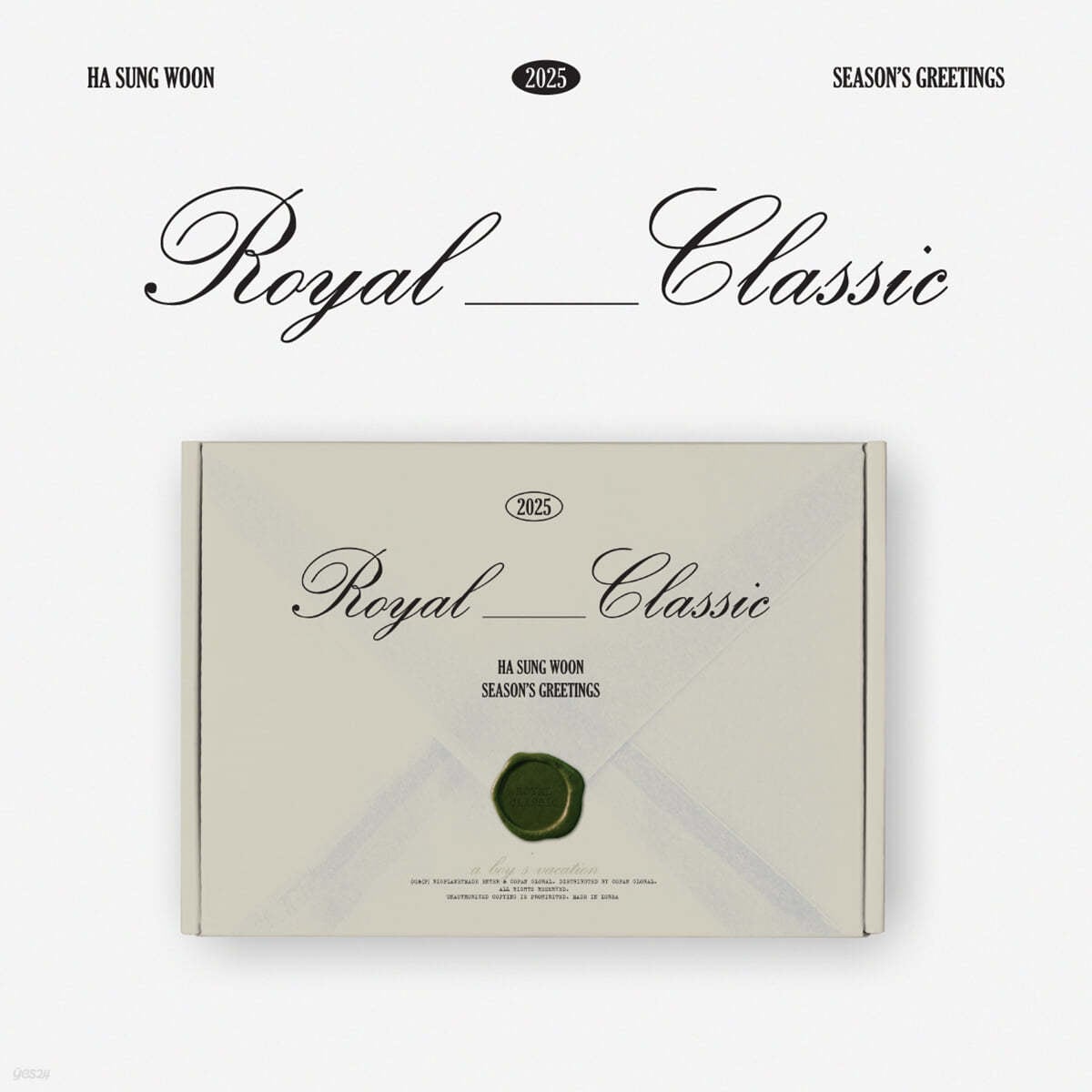 HA SUNG WOON 2025 シーズングリーティング ROYAL CLASSIC