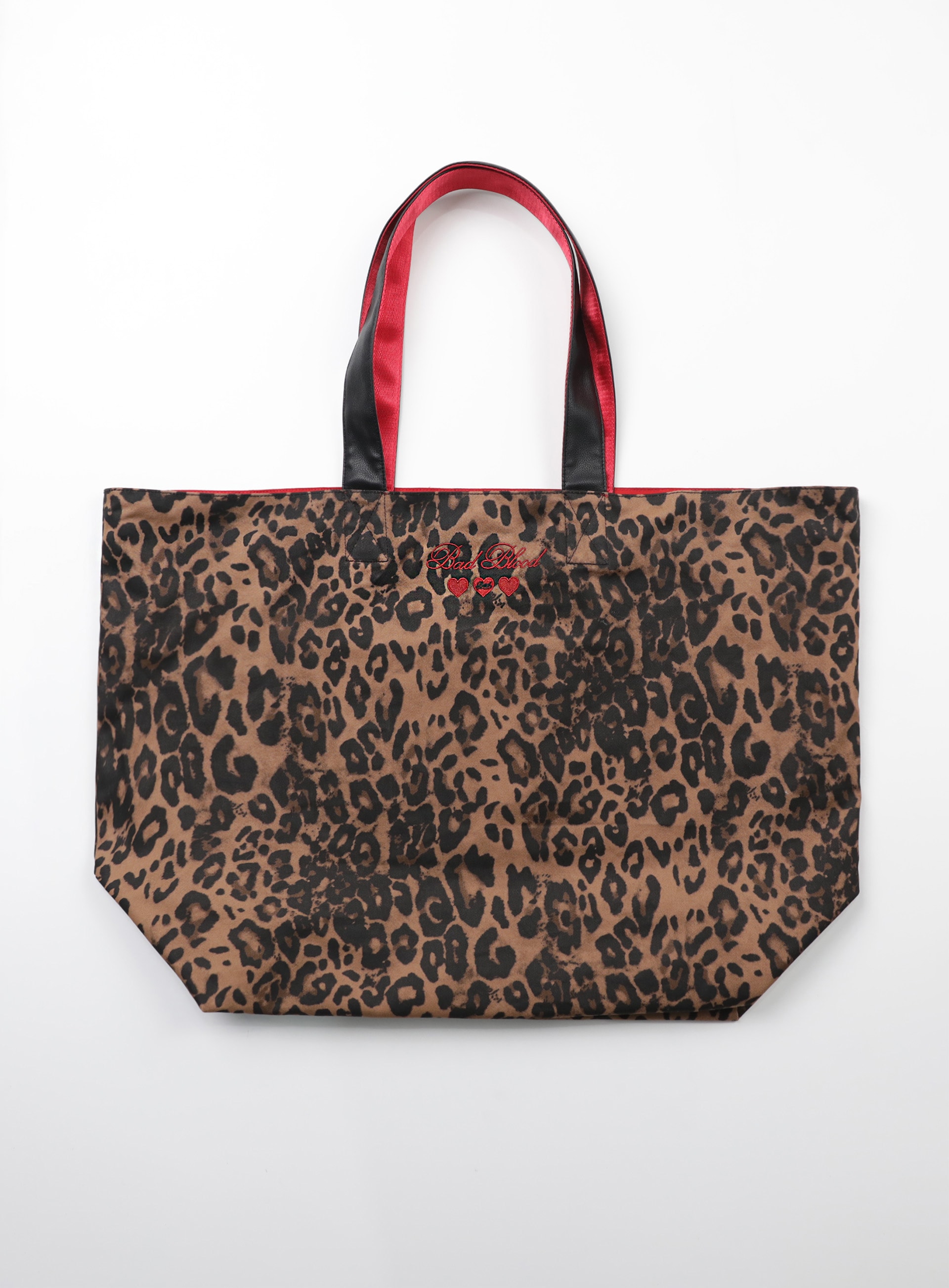 【BADBLOOD】 LEOPARD SHOPPER BAG
