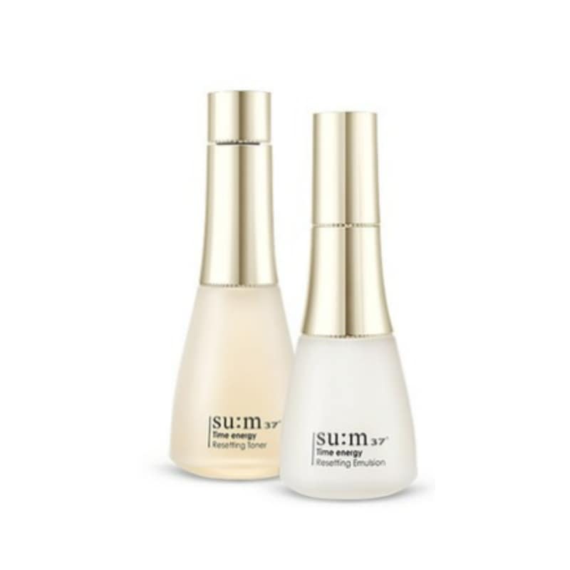 度タイムエネルギースキンリセット基礎化粧品2種セット(化粧水170mlエマルジョン120ml)