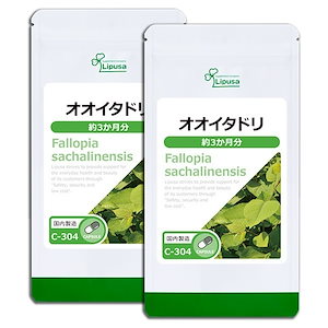 オオイタドリ 約3か月分2袋 C-304-2 サプリ 健康食品 22.5g(250mg 90カプセル) 2袋