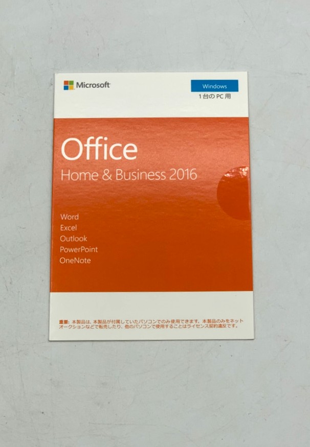 Office Home&Business 2016 OEM版 Windows 正規品 PC1台 永続版 WordExcelOutlookPowerPointOneNote 新品