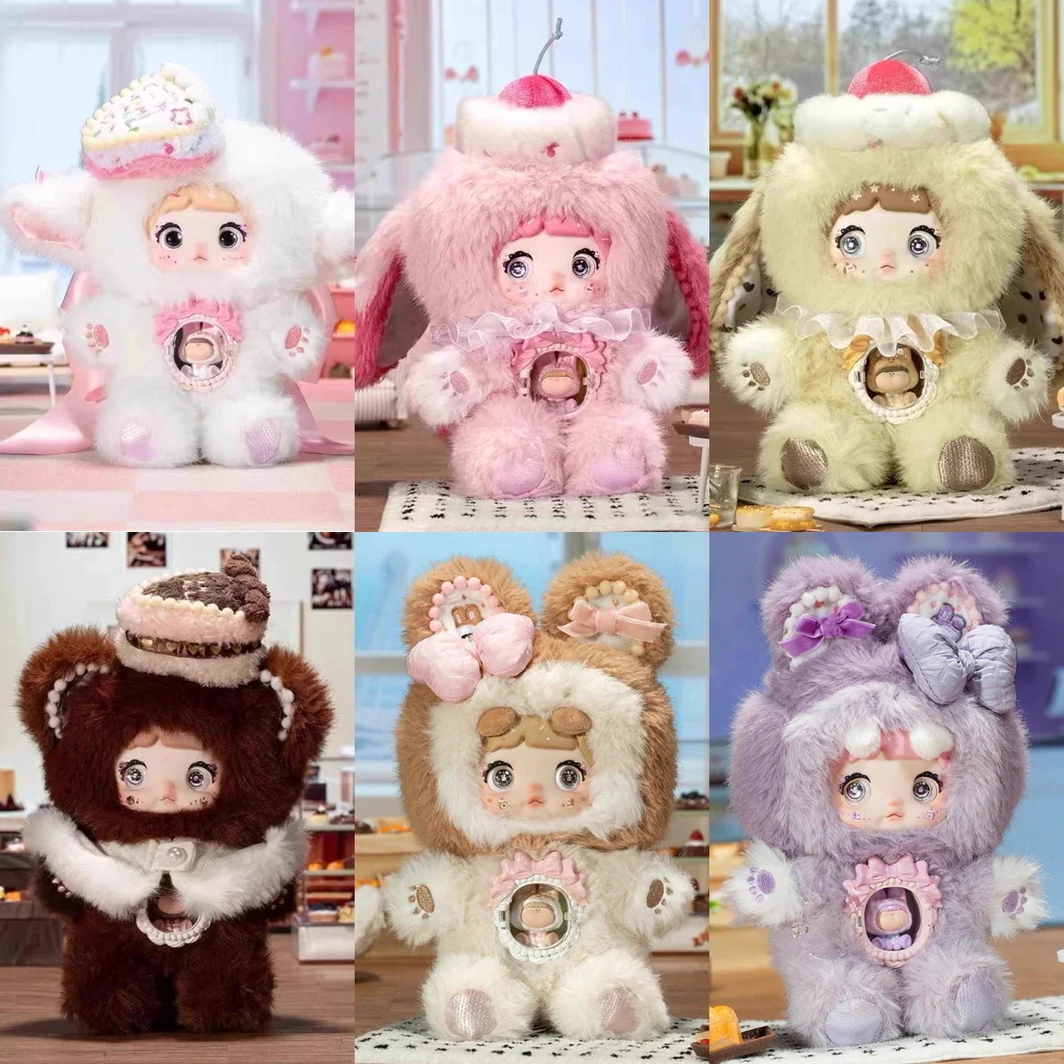 Nommi×Amaryllis ジョイントスイートハートシリーズ ぬいぐるみ福袋 ドールギフト