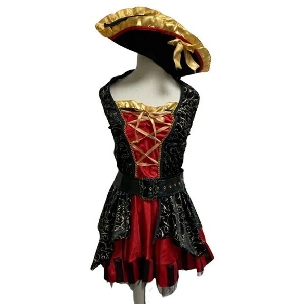 女王 仮装 コスプレ 衣装パーティー 仮装 海の盗賊服 ハロウィン ワンピース 演出 海賊 大人 赤 アウトレット eb368f0c6kc/代引不可