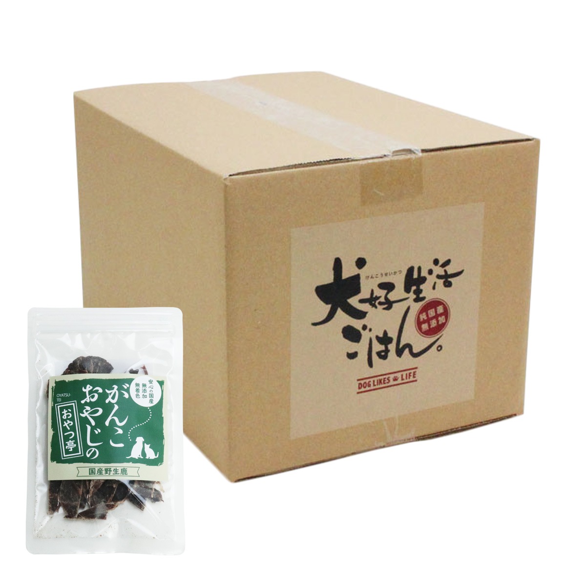 ごはんオールステージ 3kg【国産鹿肉ジャーキー(お試しサイズ)付き】