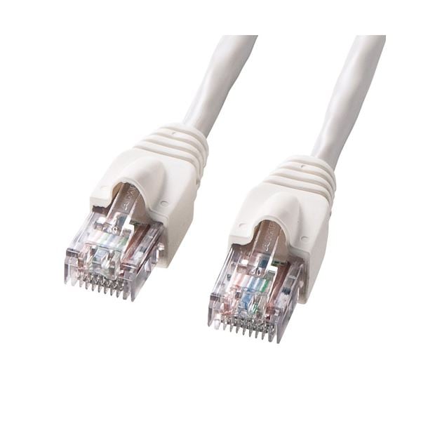 (まとめ)サンワサプライ UTPエンハンスドカテゴリ5ハイグレード単線ケーブル KB-10T5-03N(×2セット)