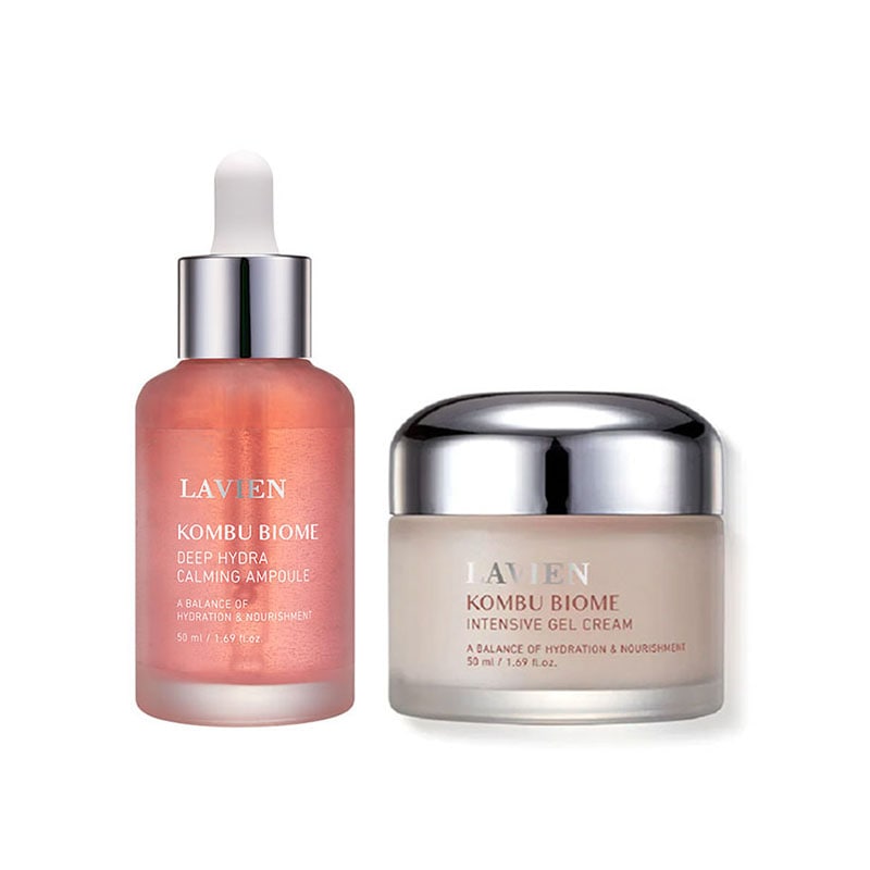 [1+1]コンブ バイオーム ディープ ハイドラ カーミング アンプル 50ml, コンブバイオームインテンシブジェルクリーム50ml