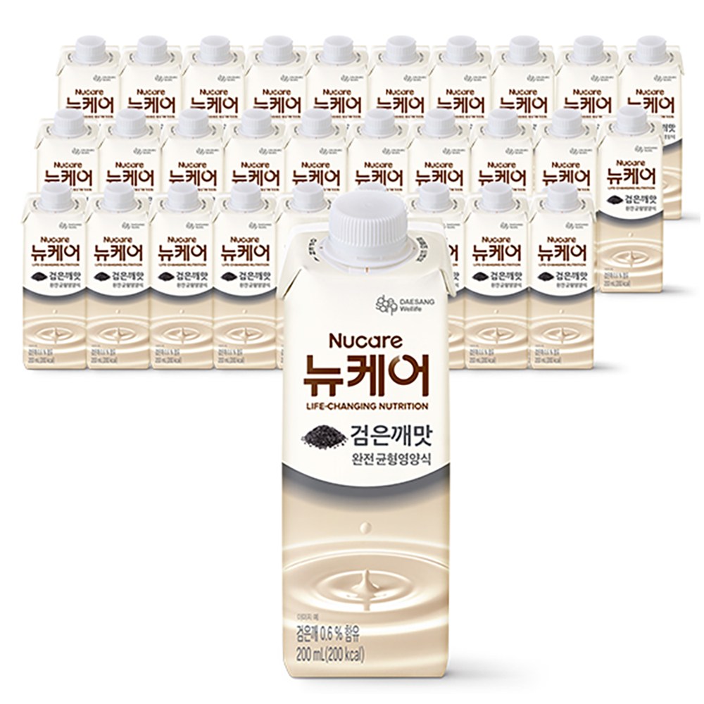 ニューケアブラックゴマ味完全バランス栄養食200ml30個