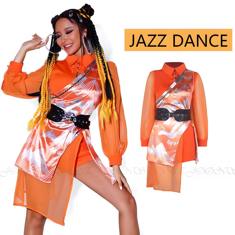 チャイナ風 DS演出服 ダンス衣装 大人 セットアップ レディース ヒップホップ ジャズダンス 衣装 中華風 社交ダンス 上下セット ジャズ衣装 大人 ヒップホップ