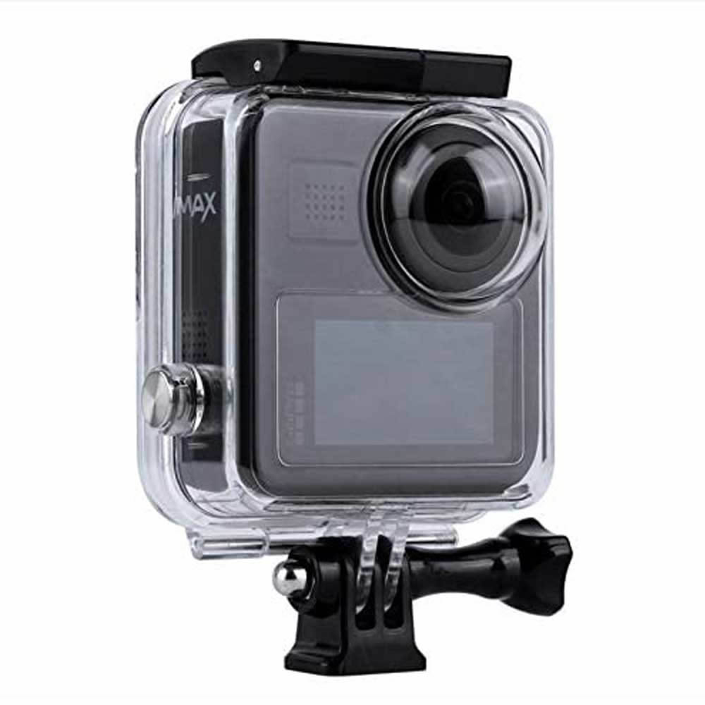 GoPro Max 防水ハウジングケース パノラマアクションカメラ 防水ハウジングケース ダイブハウジング 防水 防塵 保護ケース 水深45m 水中撮影用