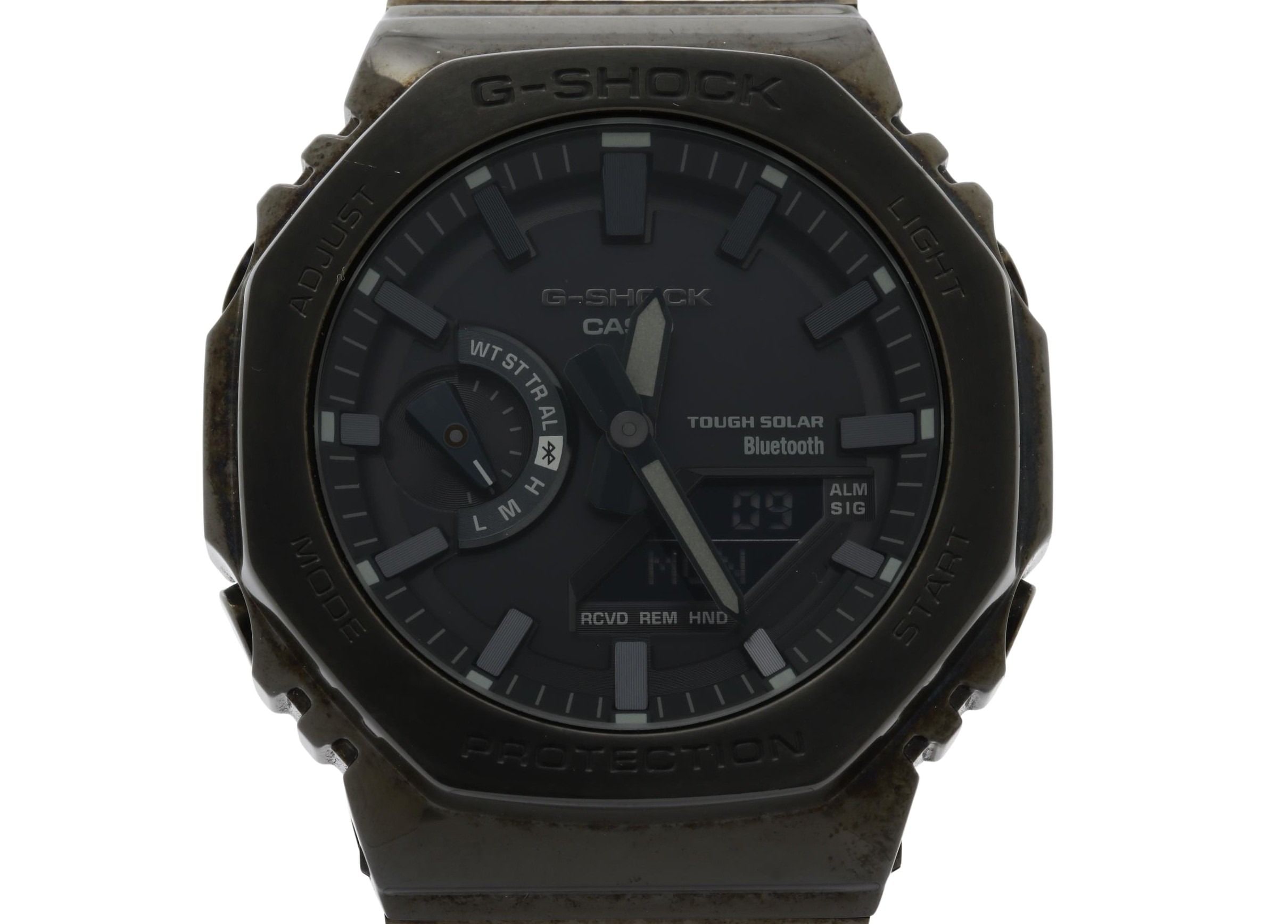 時計 G-SHOCK FULL METAL 2100 Series ステンレススチール GM-B2100BD-1AJF アナデジ ブラック メンズ時計 メンズウォッチ 高級【本物保証】