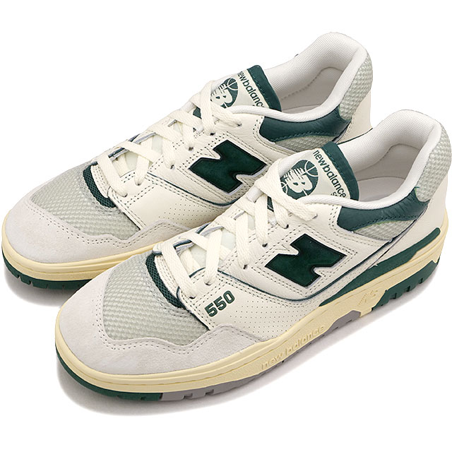 スニーカー BB550 [BB550CPE] レディース 靴 Dワイズ WHITE/GREEN