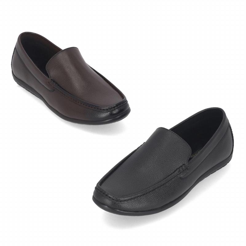 [シークレット特価] マッツ 男性 防寒 ミニマル ドライビング ローファー 1.5cm LCMC93M34V