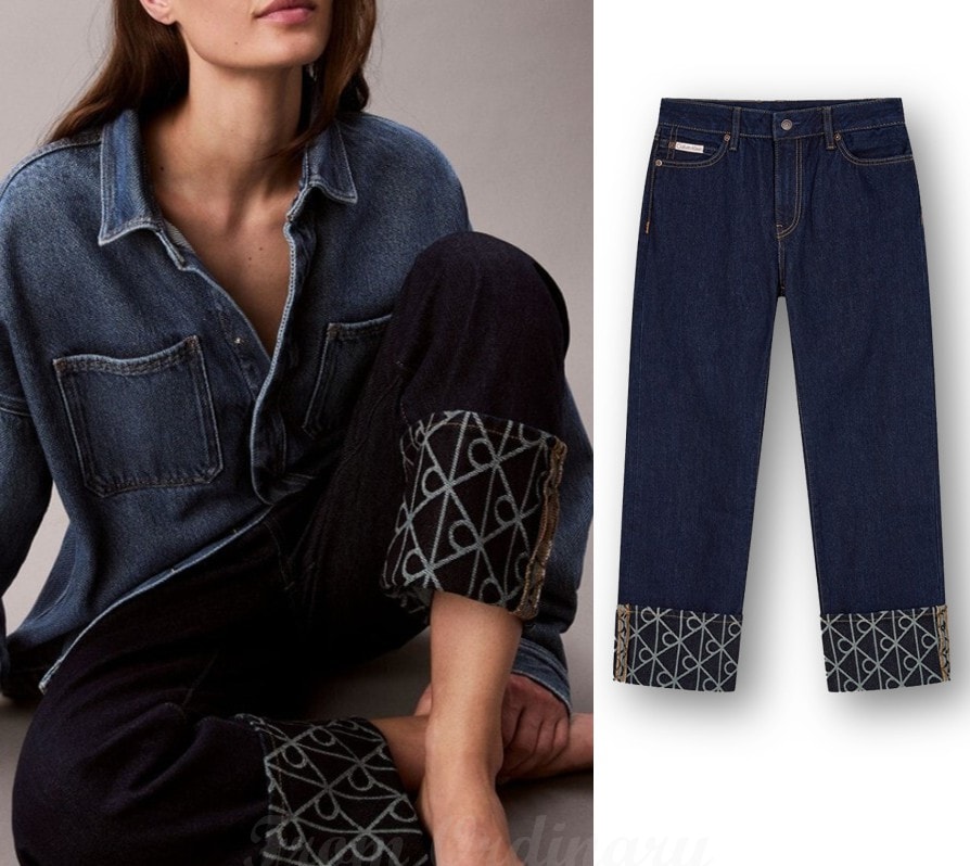 リラックスカフCKインディゴジーンズ (47D711G-Z1H) 18,256円