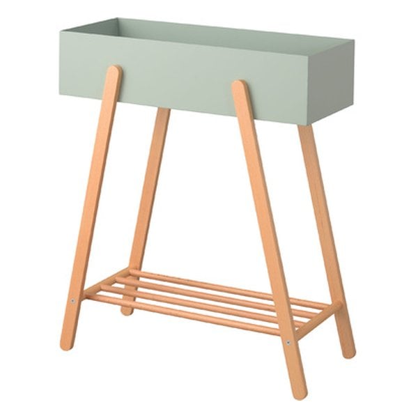 プランタースタンド グリーン 幅60.5×奥行き28×高さ72.5cm PW-51GR