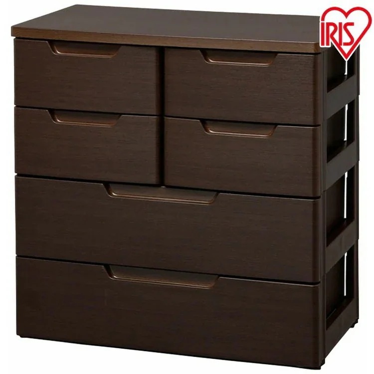 【公式】 チェスト 4段 北欧 タンス ブラウン 幅73cm 完成品 衣装ケース 収納ケース MU 洋服 収納 クローゼット おしゃれ 茶 幅73cm 4段 収納 MU-7224 メガ割