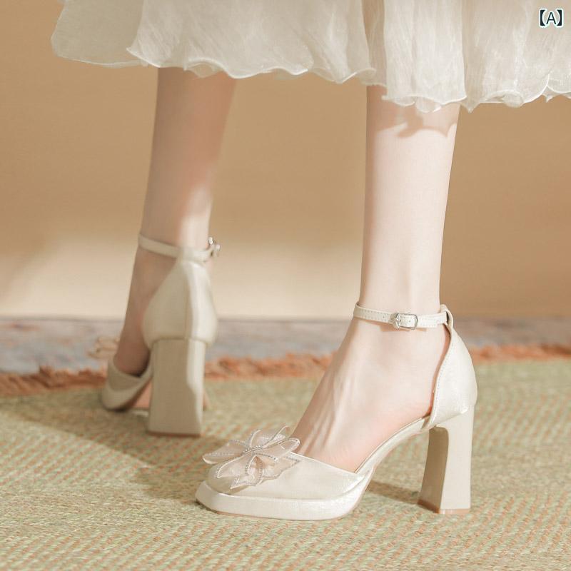 【急速出荷】ヒール レディース パンプス 美脚 ハイヒール 靴 フェアリー 明るい 防水 靴 ウェディングドレス 小柄 ウェディングシューズ 足が 疲れに 普段 履く