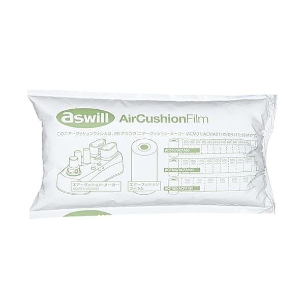 （まとめ）アスウィル エアクッションフィルム 中（200x100mm） ACF100 1巻 [x3]