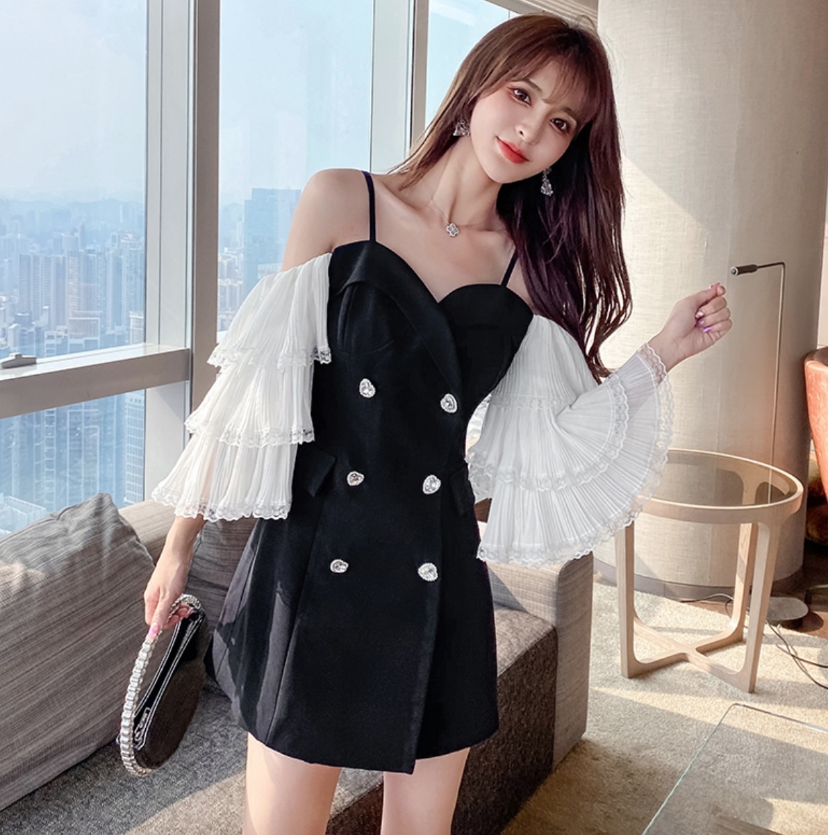 ワンピース デート ミモレ ミモレ丈 袖なし ノースリーブ かわいい 大人可愛い きれいめ シンプル カジュアル 大人 上品 おしゃれ お洒落 主役級 存在感 夏 10代 20代 30代 レディース