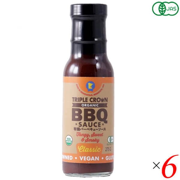 有機バーベキューソース クラシック 275g ACMEオーガニック ６本セット