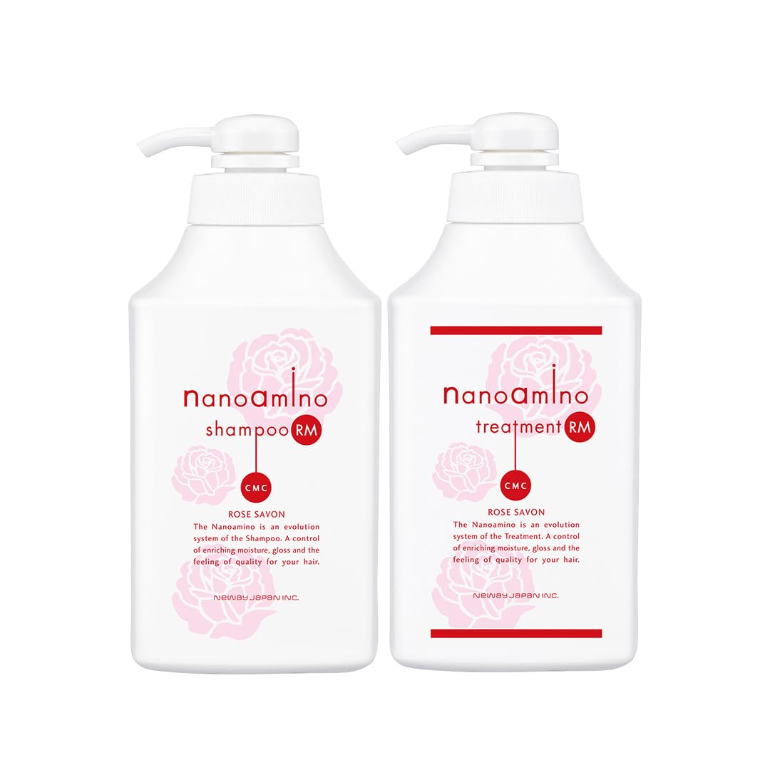 NANOAMINO ナノアミノ サロンシャンプー サロントリートメント 美容室専売品 サロン専売品 アミノ酸 ダメージ補修 ナノアミノ RM-RO しっとりタイプ うるおい 大容量 シャンプー&トリー