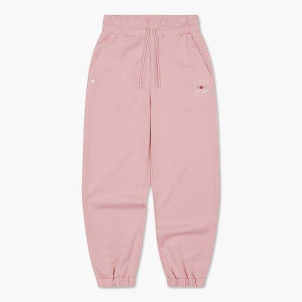 パンツ NQJ QP322OFP72-PNK 女性 ダブルテンション ルーズ ジョガーパンツ / PINK