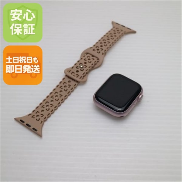 新品同様 Apple Watch Series 9 GPS+Cellular セルラー 41mm ピンク Watch Apple 即日発送 土日祝発送OK 64