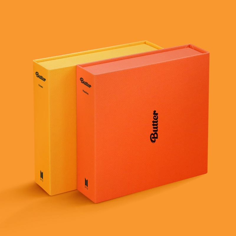 BTS 公式 シングル BUTTER 2種セット Cream Ver.+Peaches Ver.