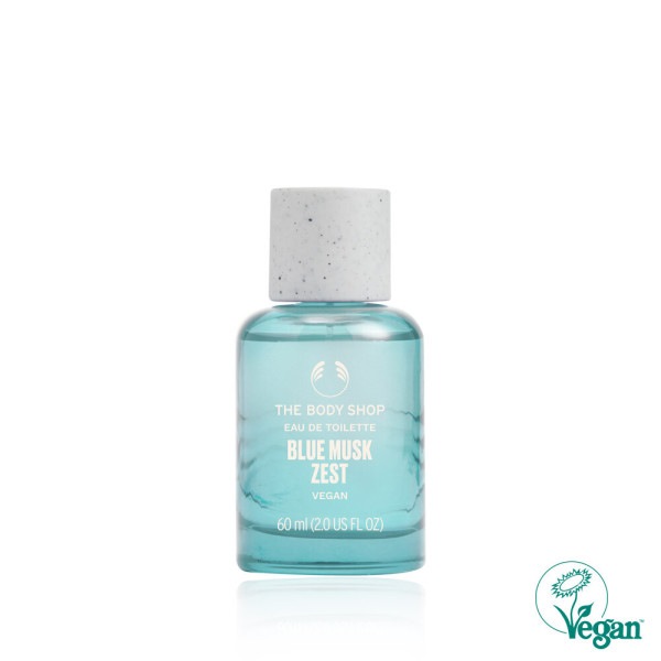 【The body shop】 Blue/Musk/Zest/Eau De Toilette/60ML 贈呈品なくなり次第贈呈終了