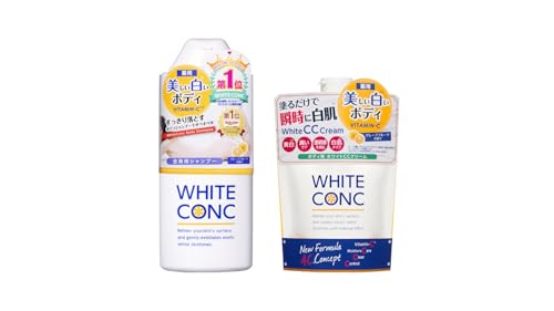 【美白セット】 ホワイトコンク ホワイトニングCC C 200g/ボディシャンプーC 360mL 全身用 くすみケア グレープフルーツの香り 医薬部外品