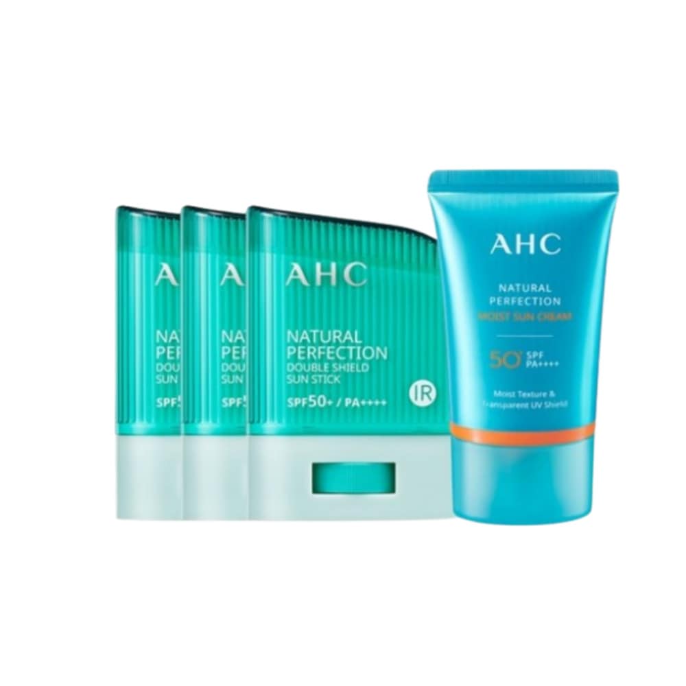 ダブルシールド サンスティック SPF50+PA++++ 14g x 3p + 日焼け止め 50ml 1セット