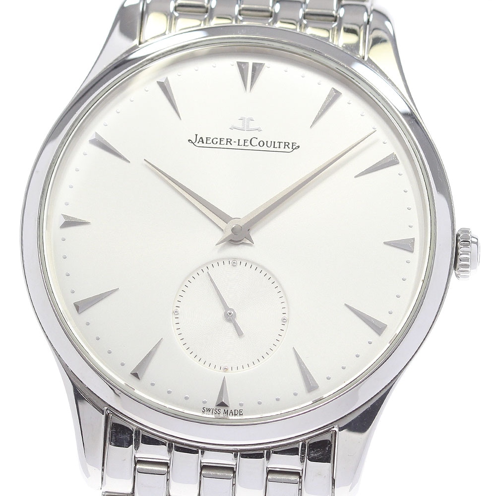 ジャガー・ルクルト JAEGER-LECOULTRE 174.8.90.S/Q1358120 マスターグランド ウルトラスリム スモールセコンド 自動巻き メンズ _845818【中古】
