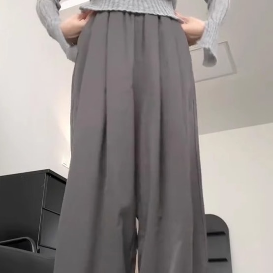 ボトムス パンツ ズボン ロングパンツ ワイドパンツ ウエストゴム ポケット 可愛い かわいい 大人可愛い きれいめ シンプル 上品 おしゃれ カジュアル レトロ こなれ感 個性的 主役級 存在感