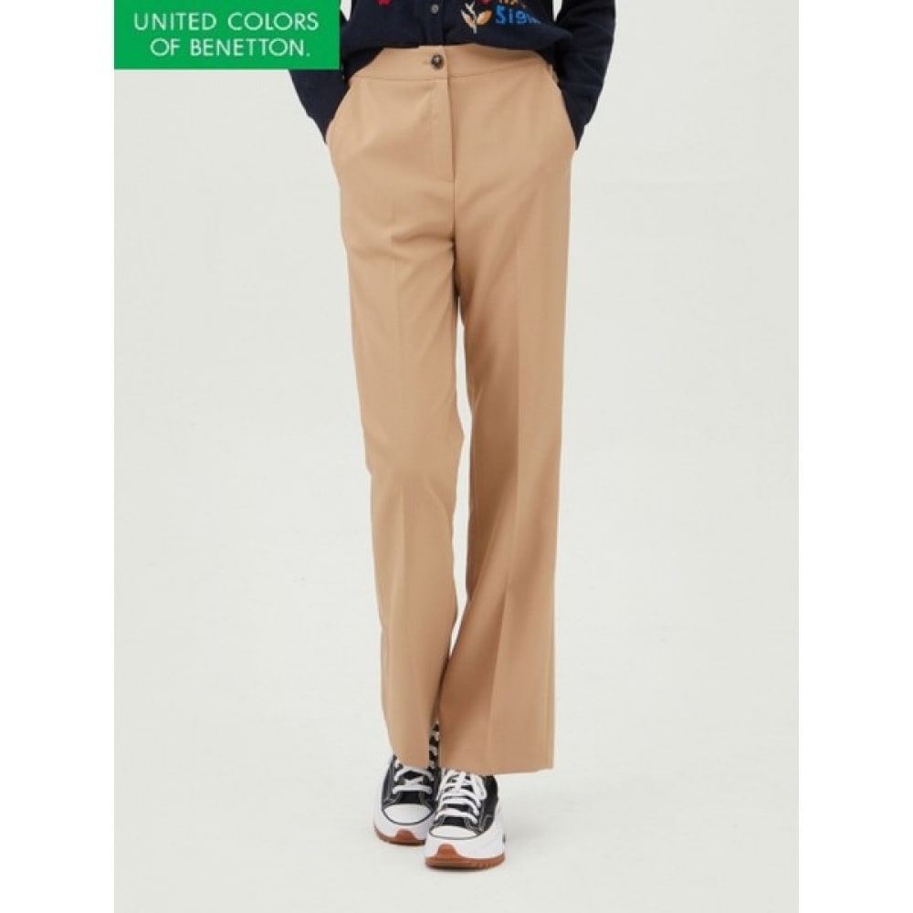 (ベネトン) スリットワイドパンツ_BAPT61361